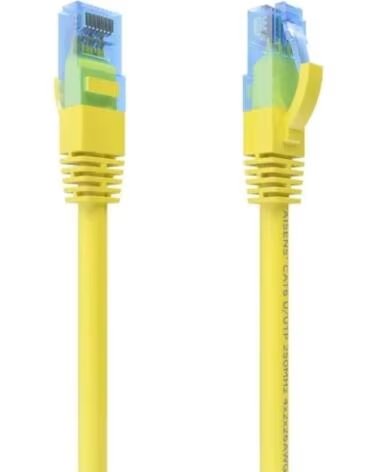 AISENS Cable de Red RJ45 AWG26 CCA UTP A135-0838 Cat 6- 5m- Amarillo