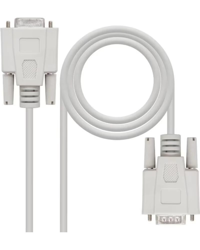 NANO CABLE Nanocable Cable Serie Modem DB9-M-DB9-H