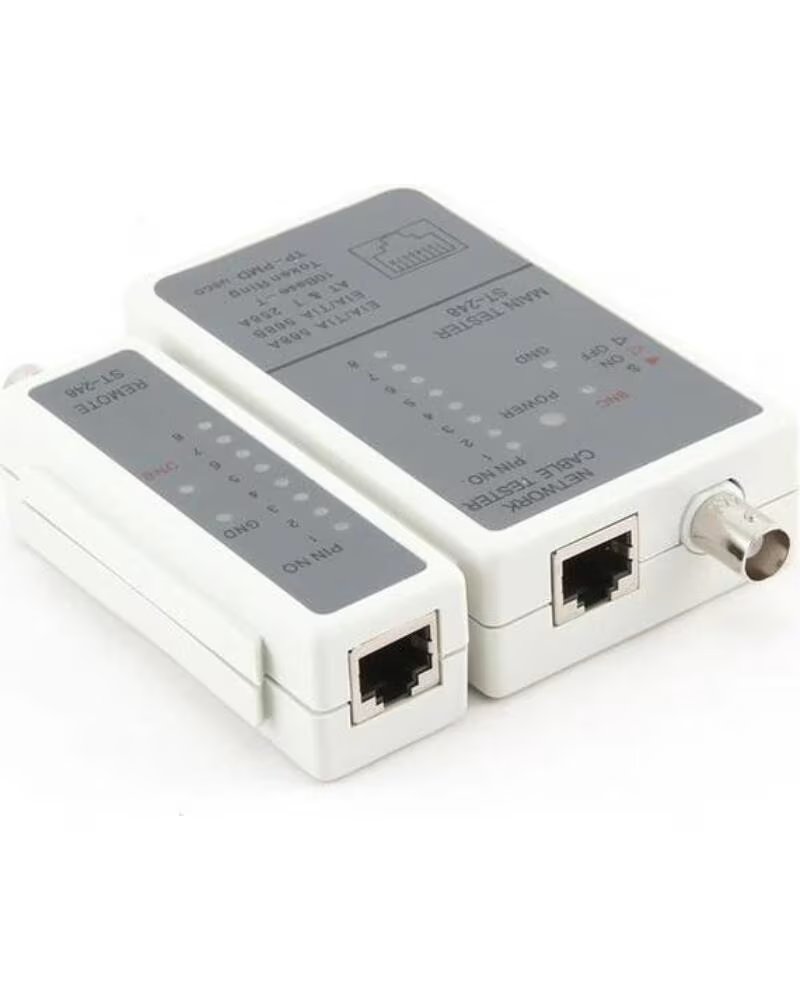 GEMBIRD Probador de cables RJ-45 y RG-58