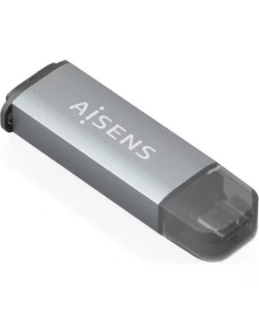 AISENS Lector Tarjetas SD MSD MMC RS-MMC MMCM USBC