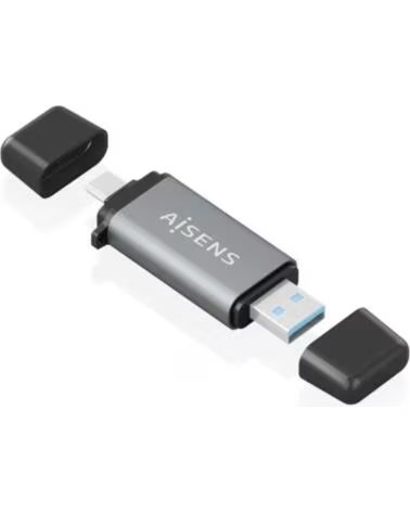 AISENS Lector SD MSD MMC RS-MMC MMCM USBA USBC