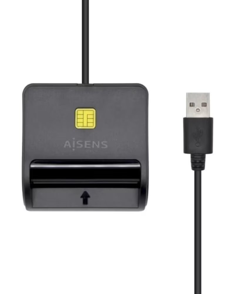 AISENS Lector DNI SIM SD MSD MMC RS-MMC MMC Micro