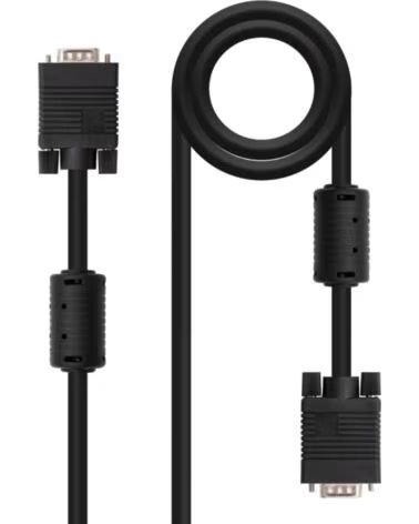 NANO CABLE Nanocable Cable Conmutador Vga 10 M Negro