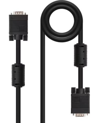 NANO CABLE Nanocable Cable Conmutador Vga 1 8 M Negro