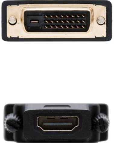 NANO CABLE Nanocable Conversor DVI-D Macho-HDMI Hembra