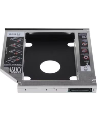 EWENT ADAP HDD-SSD SATA PARA UNIDAD OPTICA 12 7mm