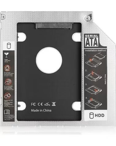 EWENT ADAP HDD-SSD SATA PARA UNIDAD OPTICA 9 5mm
