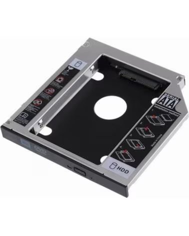EWENT ADAP HDD-SSD SATA PARA UNIDAD OPTICA 12 7mm