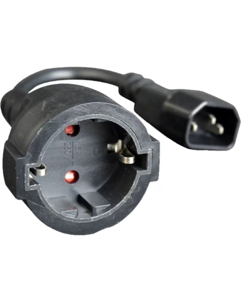 GEMBIRD Cable Alimentacion Adap C14M a SchukoH