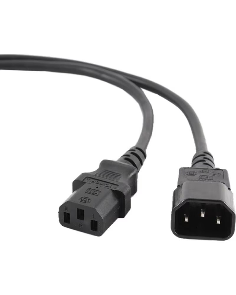 GEMBIRD Cable Alimentacion CPU-Monitor 6A 1 8Mts