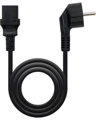 NANOCABLE CAVO DI ALIMENTAZIONE PER CPU CEE7 A C13 NERO 5M