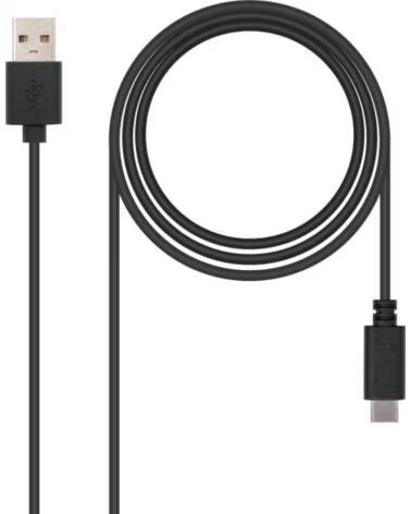 NANO CABLE Nanocable Cable USB 2 0 3A Tipo USB-C-M-A-M 1 M