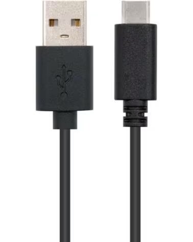 NANO CABLE Nanocable Cable USB 2 0 3A Tipo USB-C-M-A-M 1 M