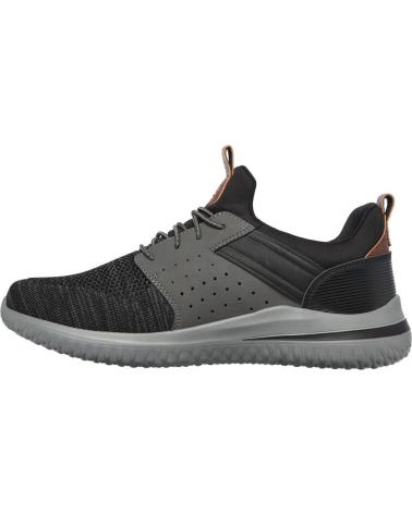 Sportif pour Homme SKECHERS DELSON 3-0 - CICADA NEGRO
