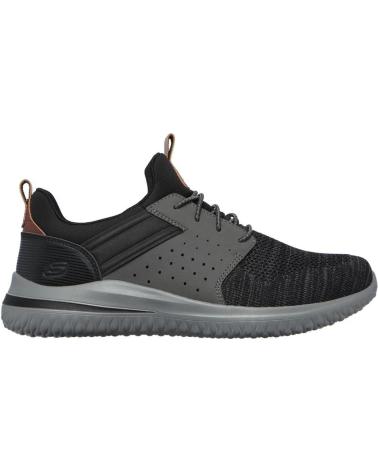 Sportif pour Homme SKECHERS DELSON 3-0 - CICADA NEGRO