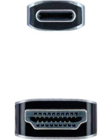 NANO CABLE Nanocable Cable Conversor USB-C-M a HDMI-M 1 8 M