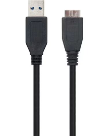 EWENT Cable USB 3 0 A M a Micro B M 1 8m