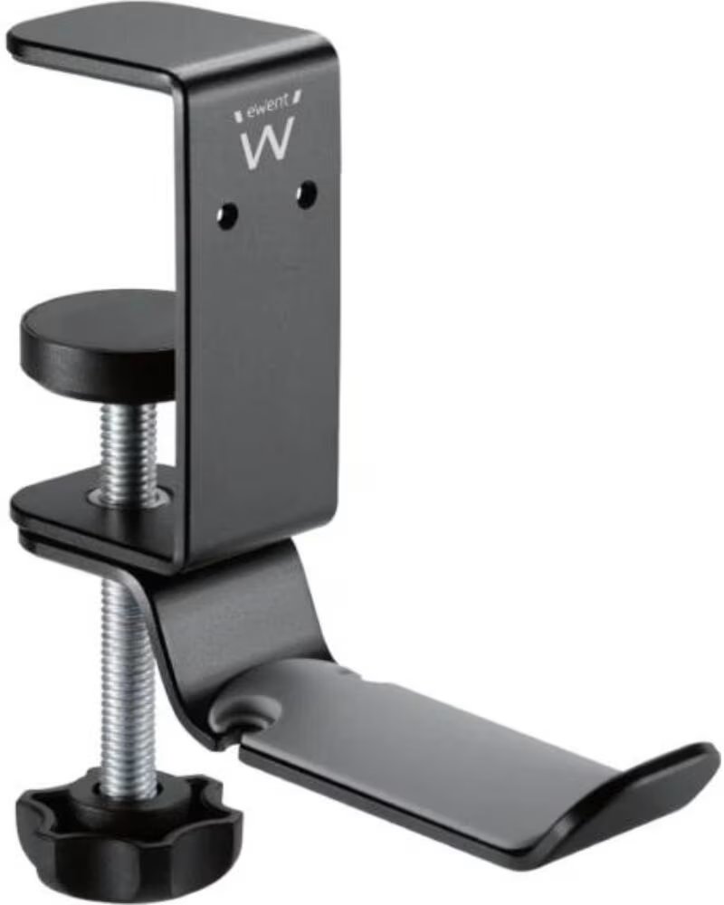 EWENT Soporte Auriculares ajustable escritorio