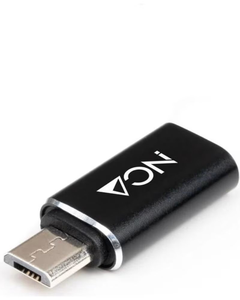 NANO CABLE Nanocable Adaptador Micro USB-M a USB-C-H Aluminio