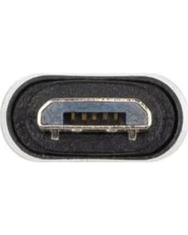 NANO CABLE Nanocable Adaptador Micro USB-M a USB-C-H Aluminio