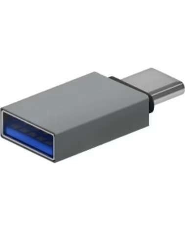AISENS Mini Adaptador USB 3 2 Gen1 3A CM-AH Gris