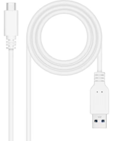 NANO CABLE Nanocable Cable USB 3 1 Gen2 USB-C-A 2 M Blanco