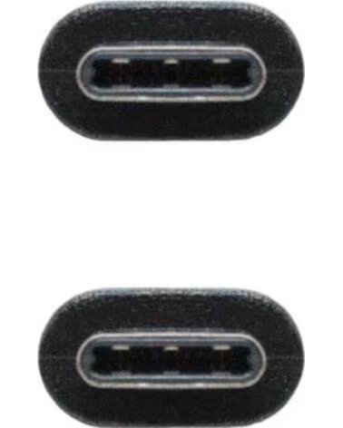 NANOCABLE USB 20 3A USB-C AUF STECKER KABEL 15M SCHWARZ