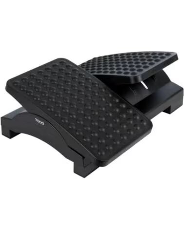 TOOQ Reposapies Ajustable- Inclinable TQFR0604-B- 430 x 320 x 105-130 mm