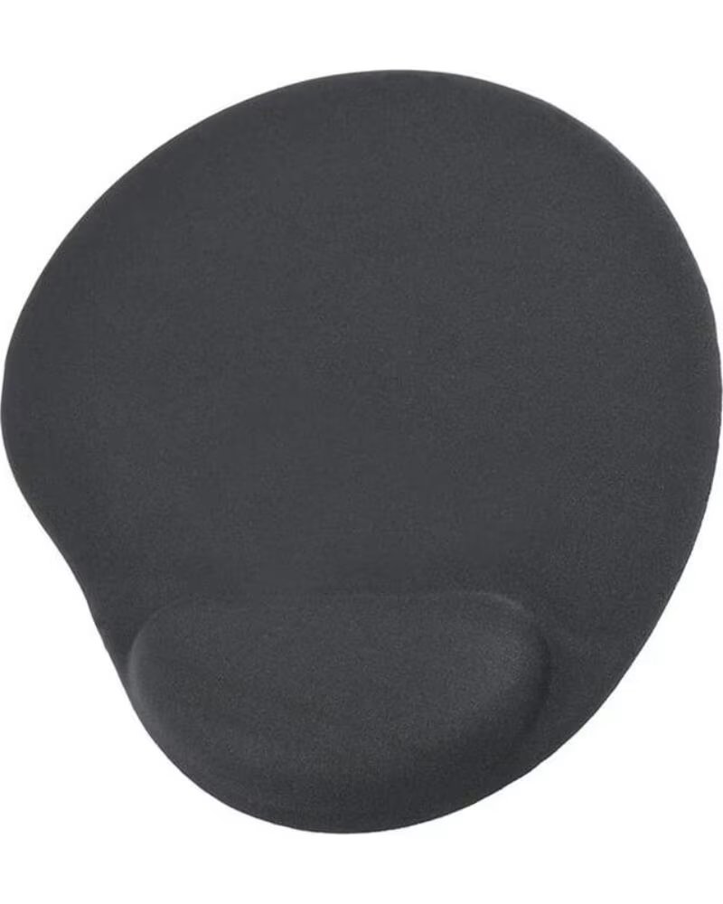 GEMBIRD Alfombrilla de gel con reposamunecas Negra