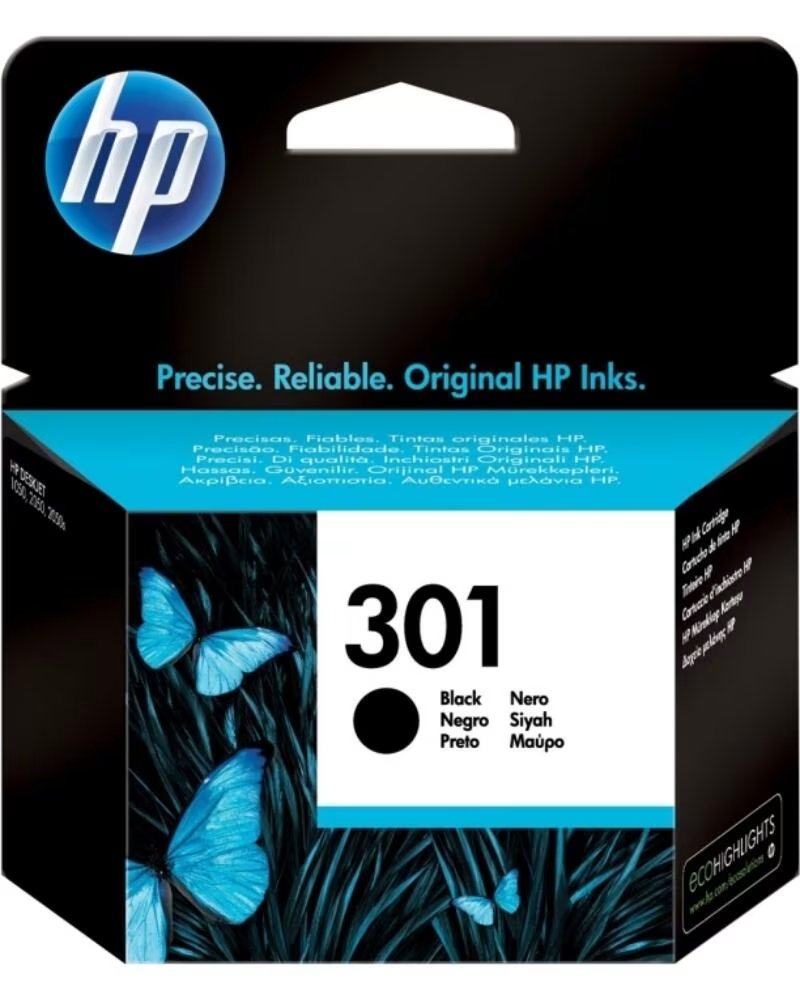 HP Cartucho 301 Negro