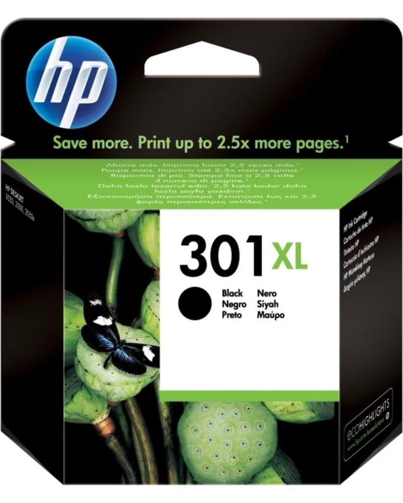 HP Cartucho 301XL Negro