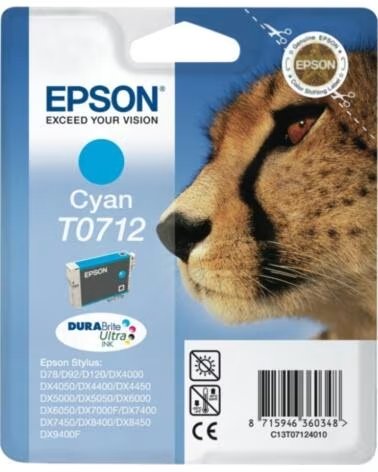 EPSON Cartucho T0712 Cyan