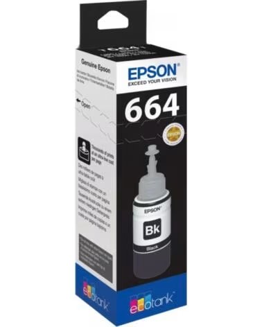 EPSON Cartucho ecotank 664 t664140 negro 70ml l355 - l555