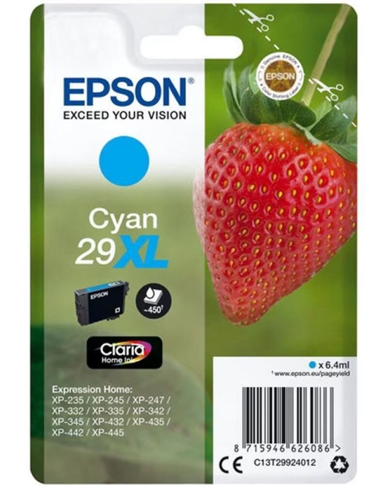 EPSON Cartucho T2992XL Cyan