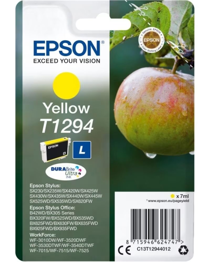 EPSON Cartucho tinta t1294 amarillo
