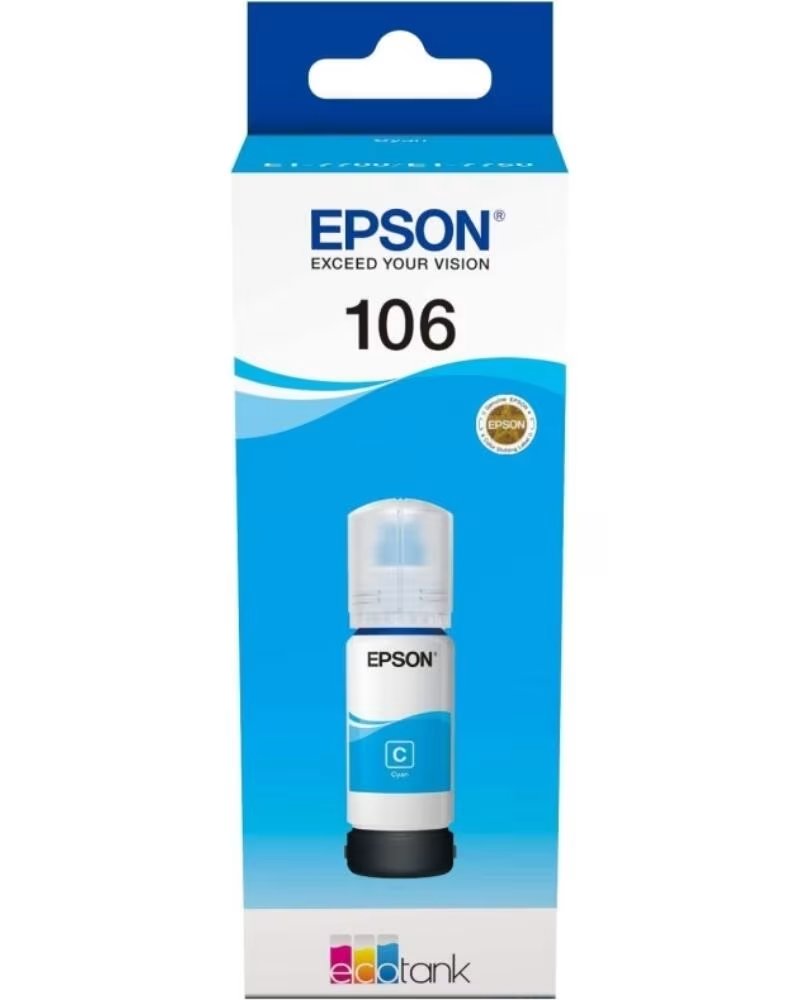 EPSON Cartucho tinta c13t00r240 106 ecotank cyan ink et - 7700 - et - 7750