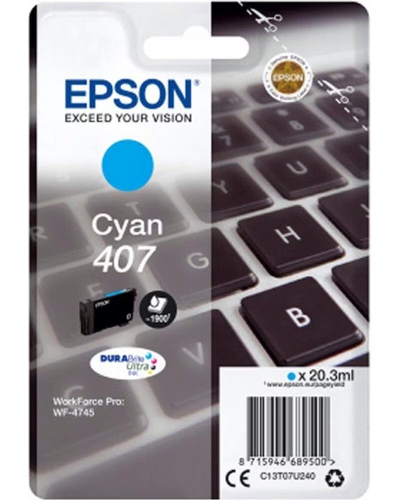 EPSON Cartucho WF-4745 Cyan
