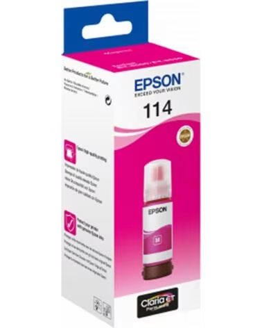 EPSON Botella tinta ecotank 114 mangenta 70ml