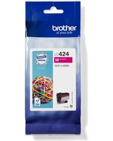 BROTHER Cartucho LC424M Magenta