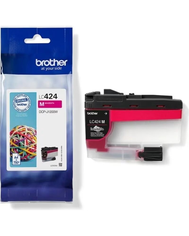 BROTHER Cartucho LC424M Magenta