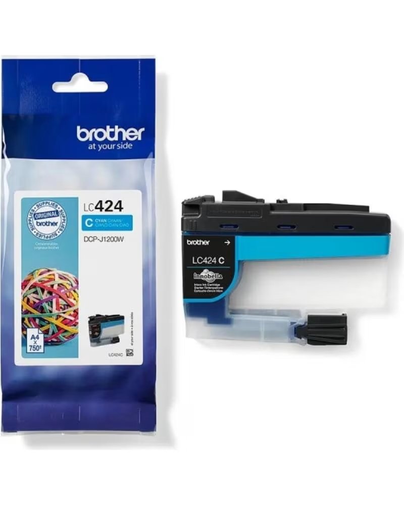 BROTHER Cartucho LC424C Cyan