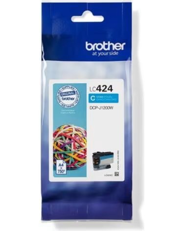 BROTHER Cartucho LC424C Cyan