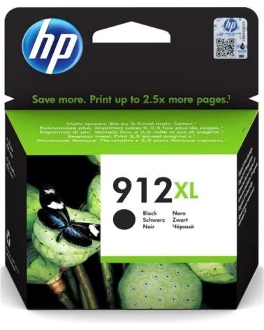 HP Cartucho 912XL Negro