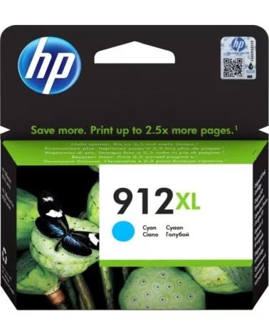HP Cartucho 912XL Cyan
