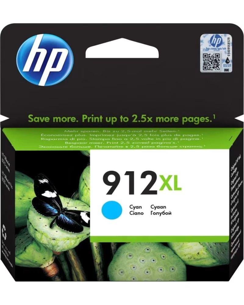 HP Cartucho 912XL Cyan