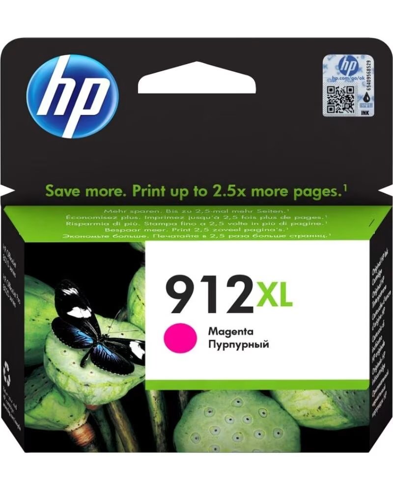 HP Cartucho 912XL Magenta
