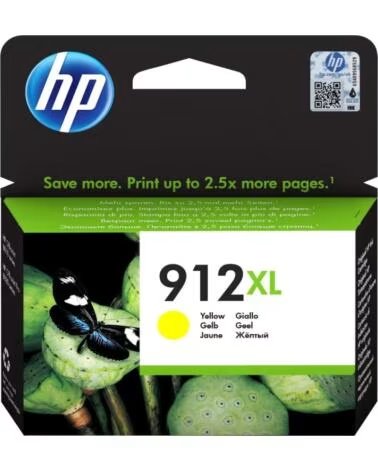 HP Cartucho 912XL Amarillo
