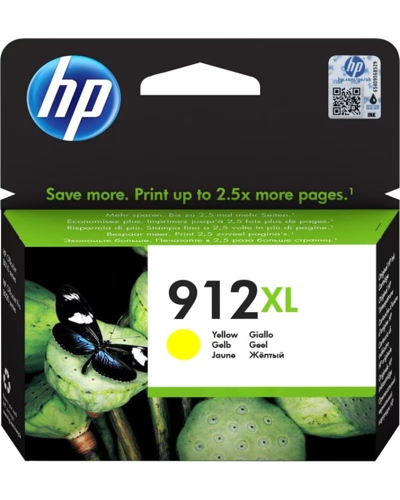 HP Cartucho 912XL Amarillo