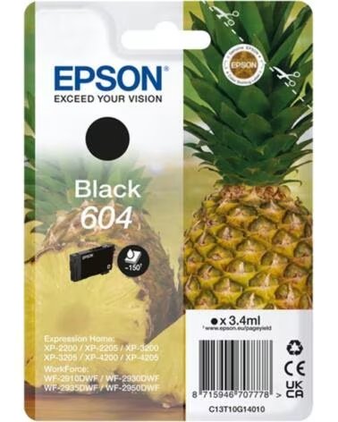 EPSON Cartucho 604 Negro