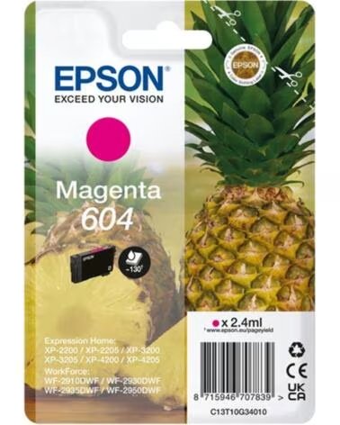 EPSON Cartucho 604 Magenta